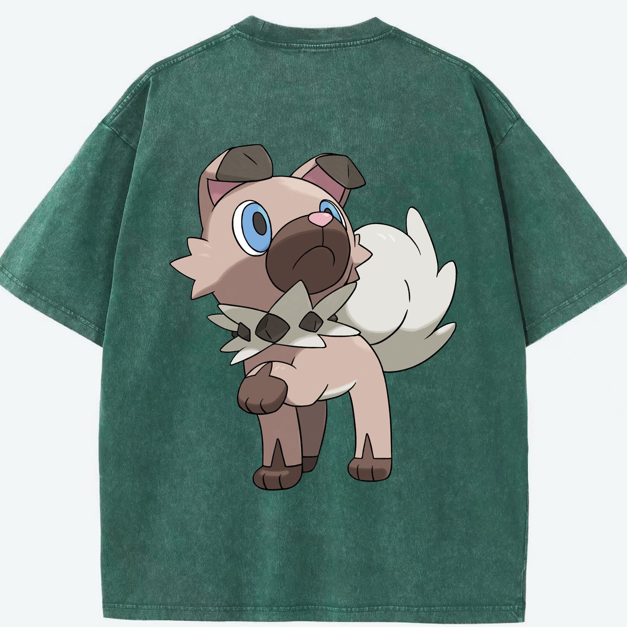 （画像用） ポケットモンスター Pokémon 綿100% ヴィンテージ風 半袖Tシャツ（背面プリント）